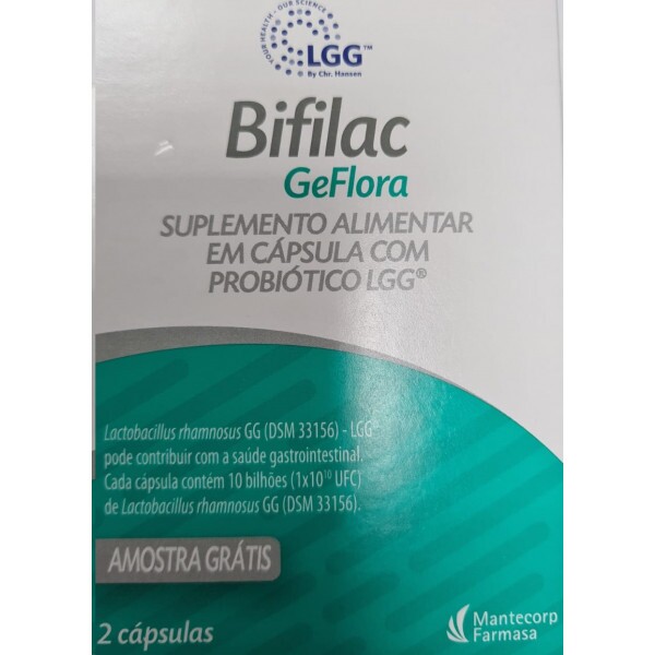 BIFILAC - SUPLEMENTO ALIMENTAR COM PROBIÓTICO LGG EM CÁPSULA - 2 CÁPSULA